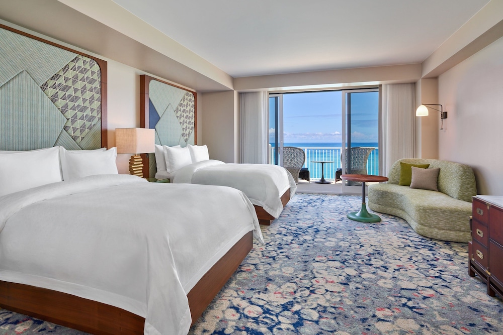 Deluxe Room, 2 Queen Beds, Ocean View