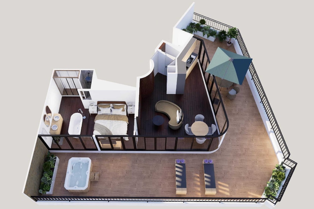 Panoramic Apartment, City View