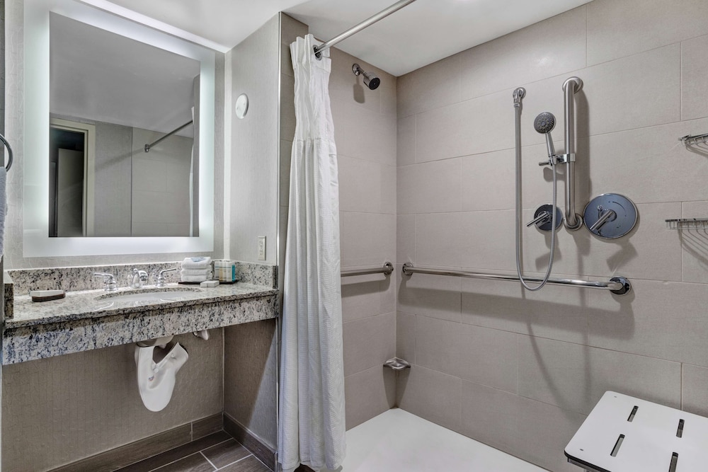Suite, 1 Queen Bed, Accessible (Mobility & Hearing, Roll-in Shower)