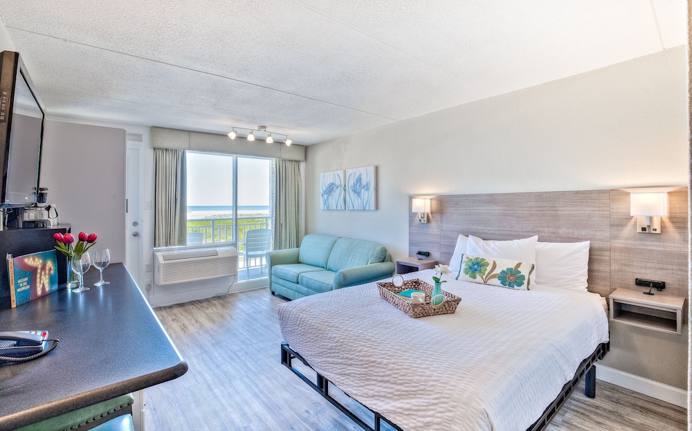 Oceanfront Motel Room