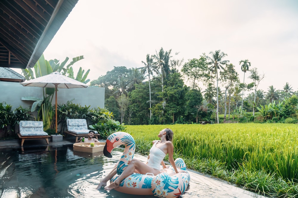 Royal Two-Bedroom Rice Field View Villa with Private Pool