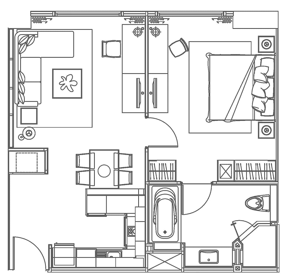 Suite, 1 Bedroom (View) photo 2