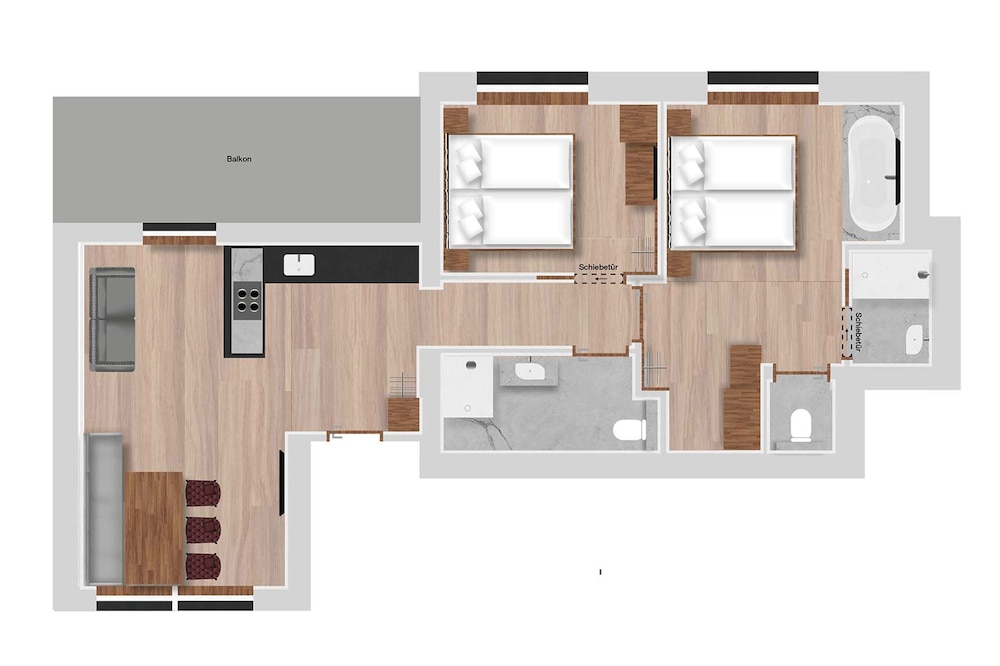 Design Apartment (Laerche 3, incl. Cleaning fee)
