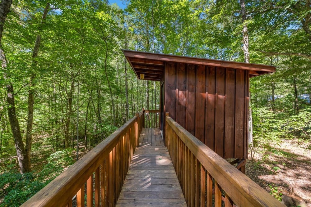 Dancing Bears Cabin With hot tub Fireplace Creek, Foto 15