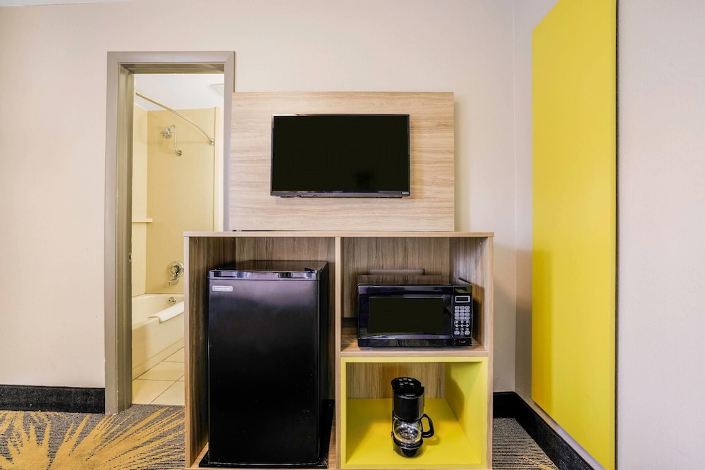 Room, 1 Queen Bed, Refrigerator & Microwave - Photo 3