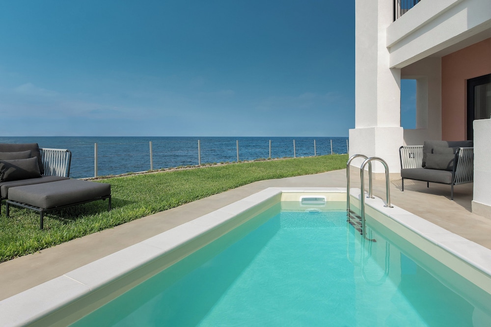 Luxury Suite, 2 Bedrooms, Private Pool, Sea View (Balcony)