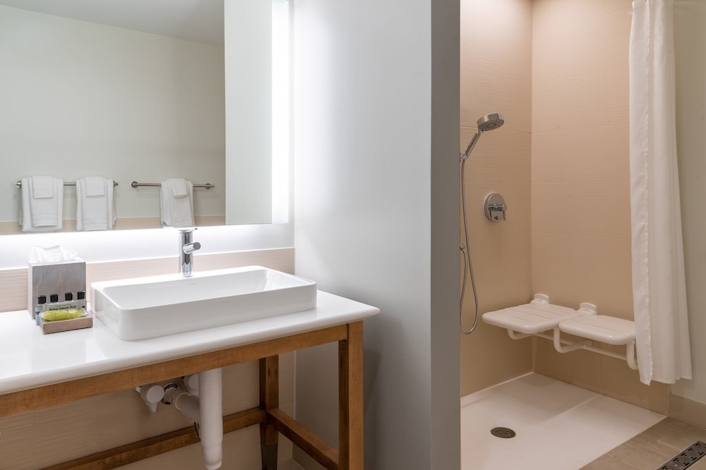 Suite, 1 Bedroom (Mobility/Hearing Access, Roll-In Shwr)
