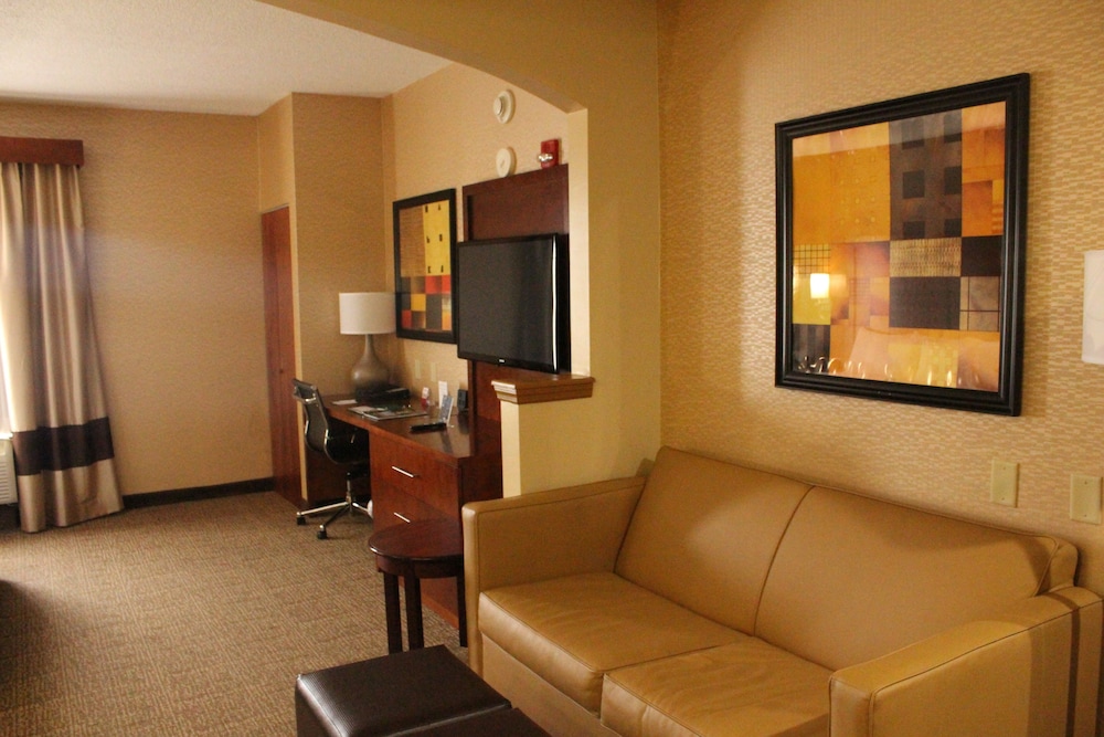 Suite, Non-Smoking, 1 King Bed with Sofa Bed and Jacuzzi, photo 6