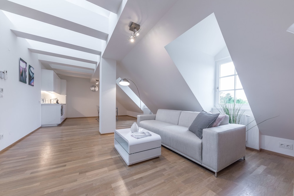 Deluxe Loft, 1 King Bed, Kitchen, City View