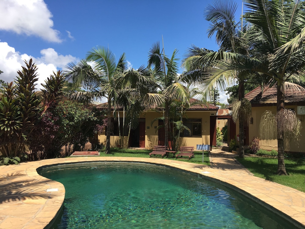 Family Bungalow, Private Bathroom, Pool View