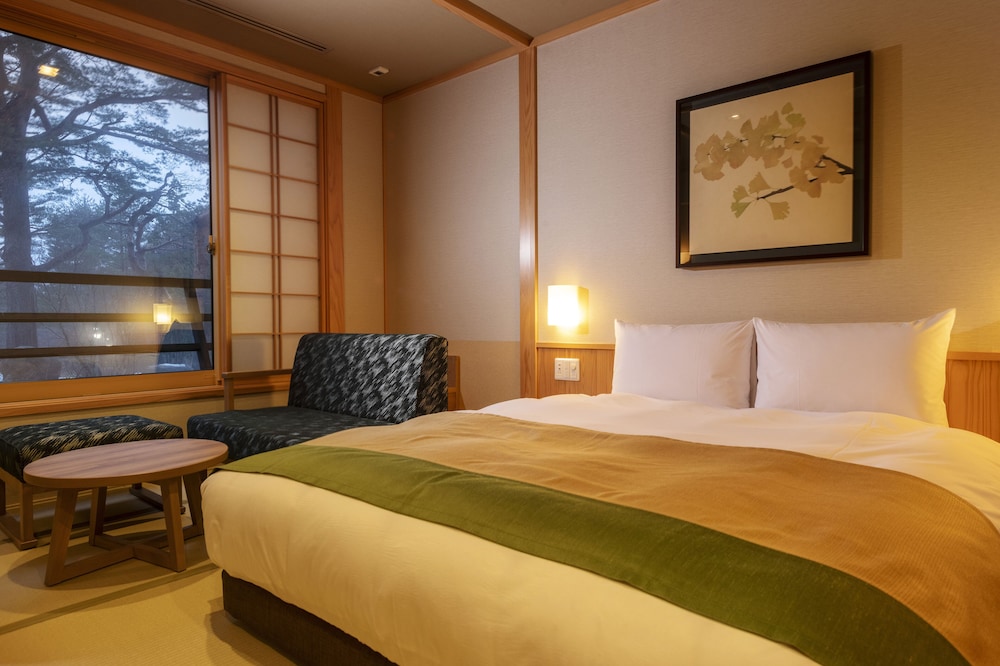 Yunoza Japanese Western Style Double Room with Hot Spring Bath 1F photo 1