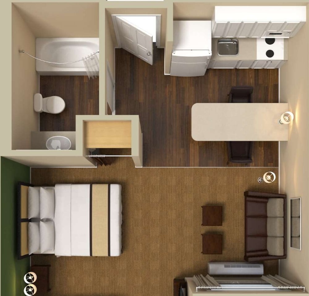 Deluxe Studio, Multiple Beds photo 2