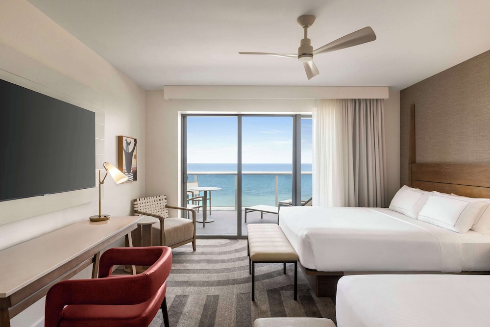 Room, 2 Queen Beds, Accessible, Oceanfront (Mobility & Hearing, Roll-in Shower) - Photo 1