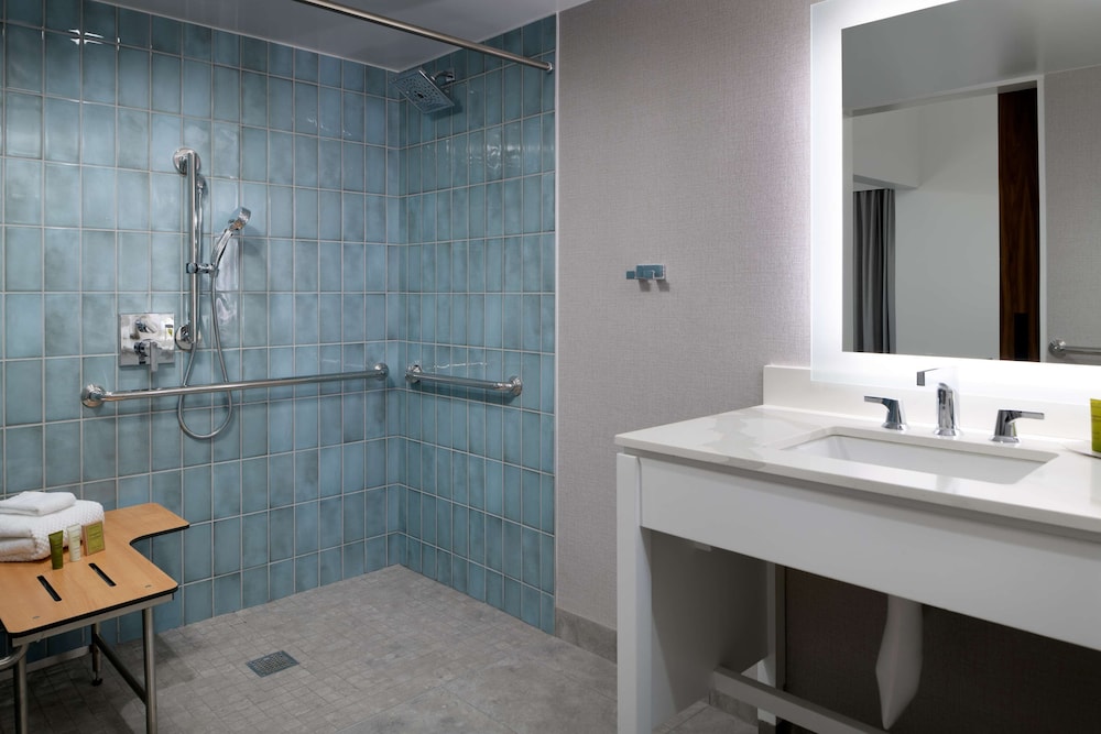 Room, 1 Queen Bed (Mobility & Hearing, Roll-in Shower)