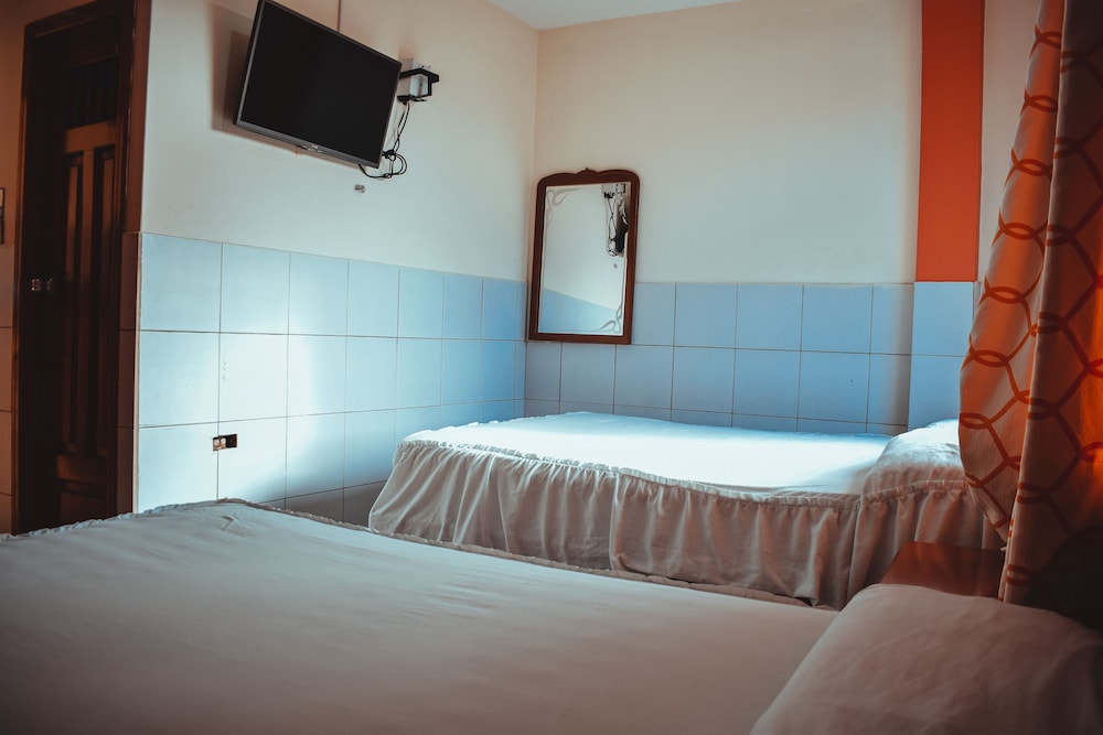 Basic Double Room, 2 Double Beds, Non Smoking
