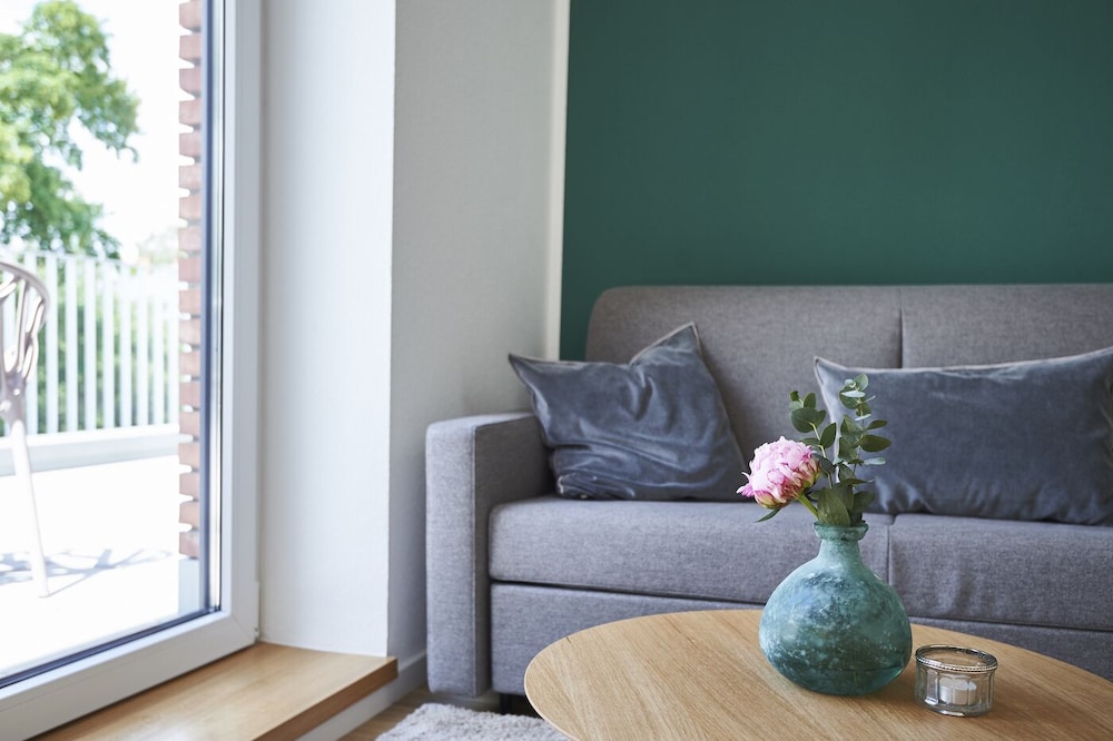 Comfort Apartment, 2 Bedrooms, Terrace, Garden View (Apartment 1 - Green)