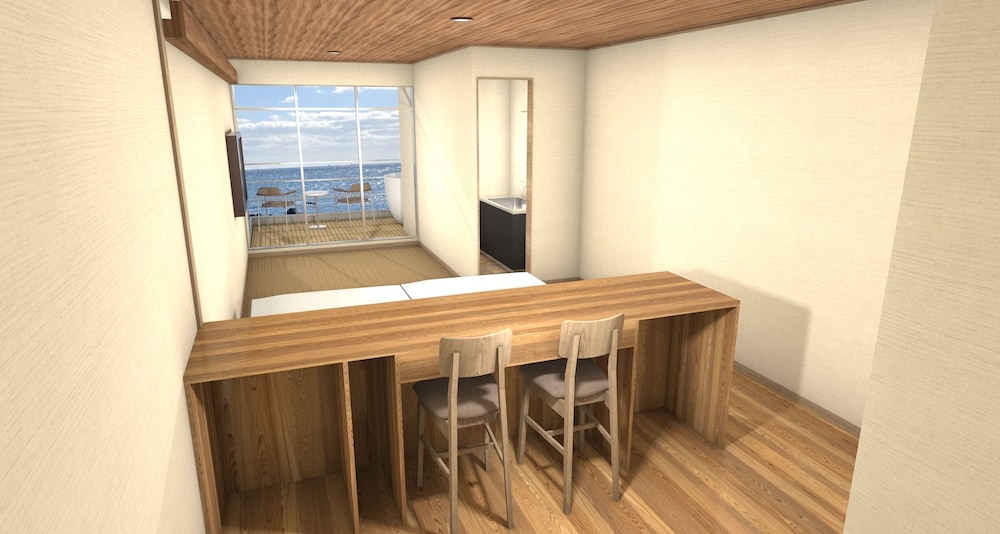 Corner Japanese-Western room with terrace and Shigaraki-yaki open-air bath, Non smoking