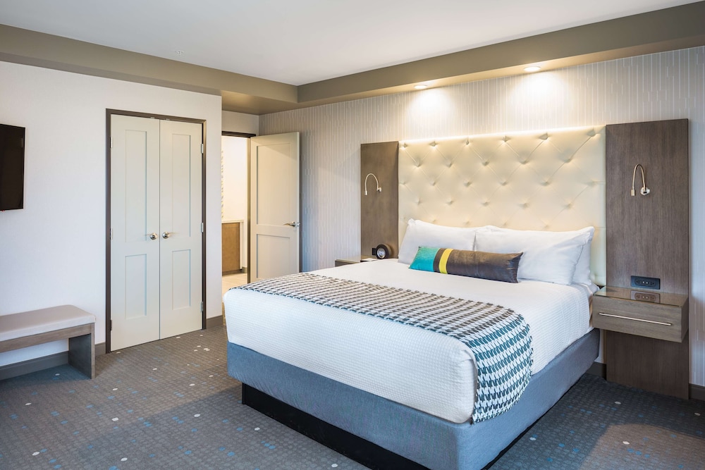 Suite, 1 King Bed, Non Smoking, Refrigerator & Microwave (Shower Only;with Sofabed) photo 3