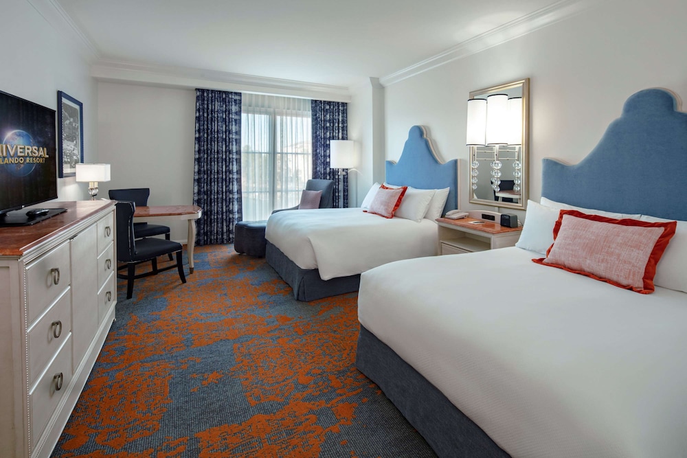 Room, 2 Queen Beds, Roll-in Shower, Garden View (Universal Express Unlimited^ included)