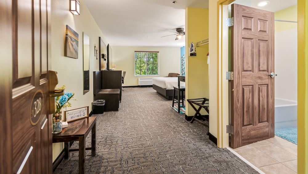 Executive Suite, 1 King Bed, Non Smoking, Refrigerator & Microwave photo 2