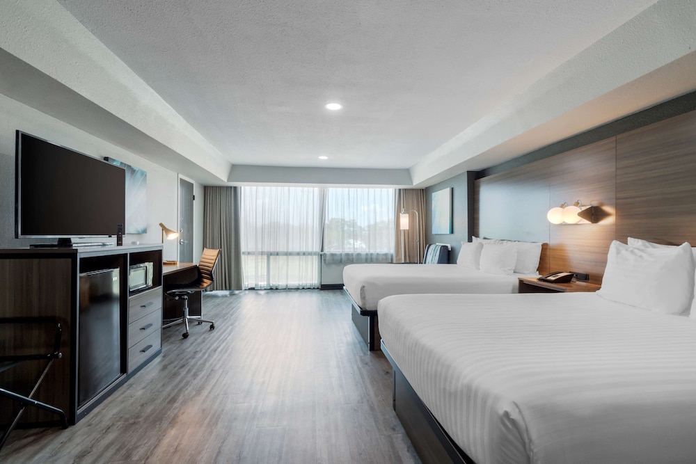 Standard Room, 2 Queen Beds, Non Smoking, Refrigerator & Microwave (Larger Room) - Photo 1