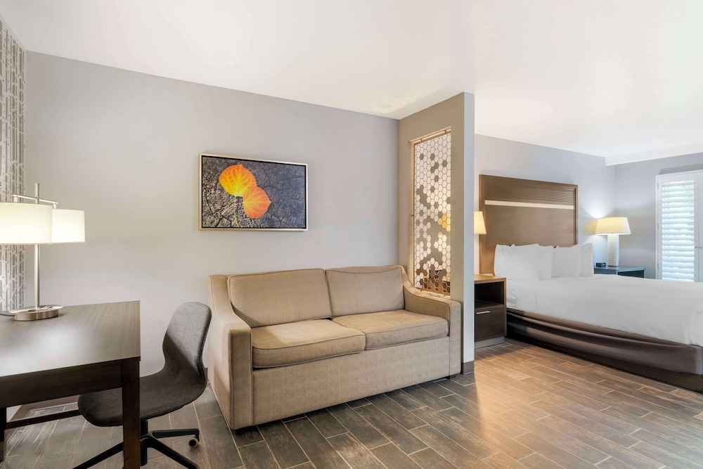 Suite, 1 King Bed, Refrigerator & Microwave, Corner (Pet Friendly;with Sofabed) - Photo 1