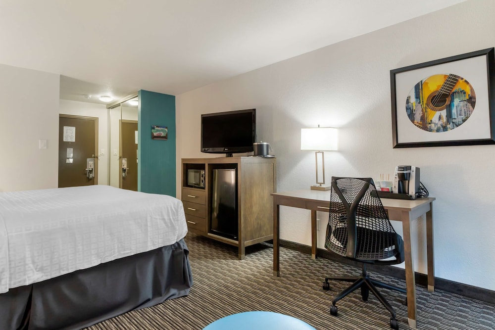 Standard Room, 1 King Bed, Non Smoking, Refrigerator & Microwave - Photo 3