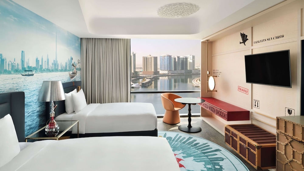 2 Twin Premium Creek View w comp transfer to Kite Beach & Dubai Mall