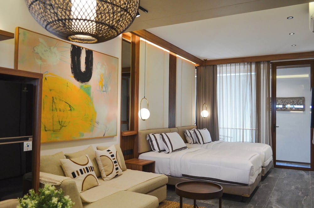 Comfort Studio, 2 Twin Beds, Kitchen