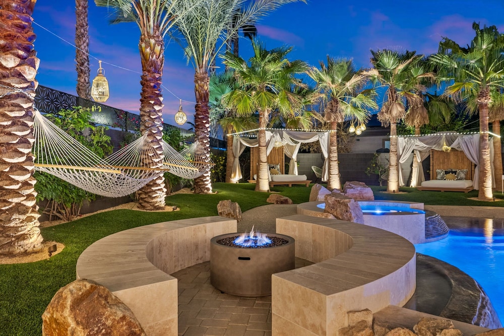 Luxe Villa Tulum in Indio, Billede 25
