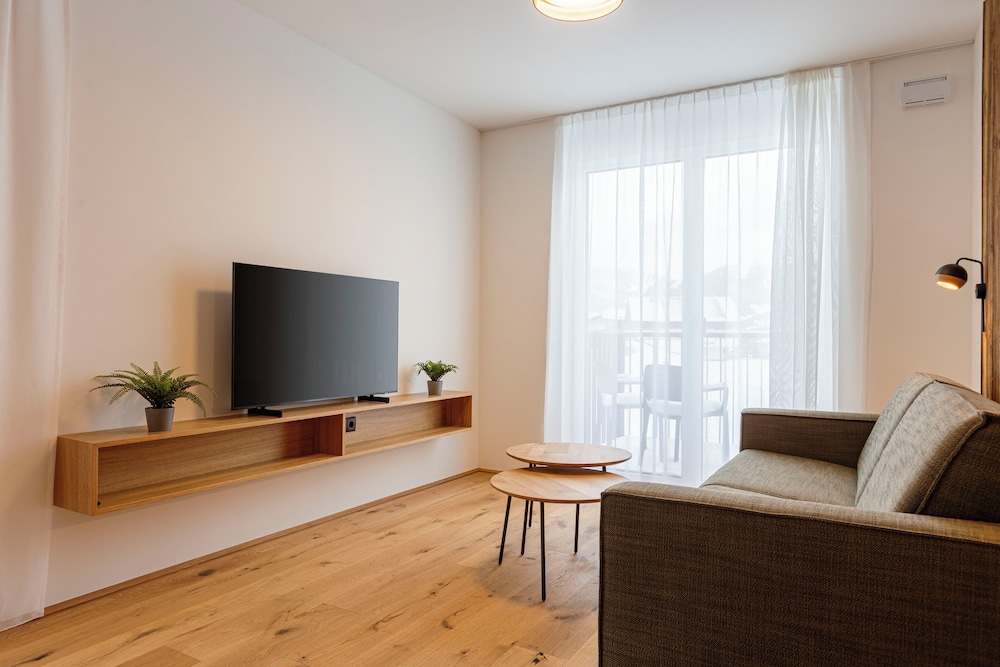 One-Bedroom Apartment with Balcony and Mountain View