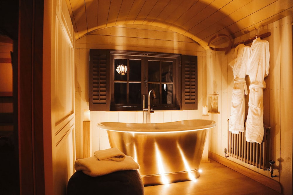 Shepherd Hut with Hiki Hot Tub photo 2