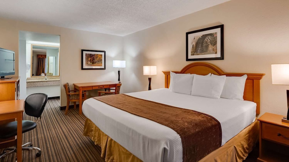 Economy Single Room, 1 King Bed, Mountain View