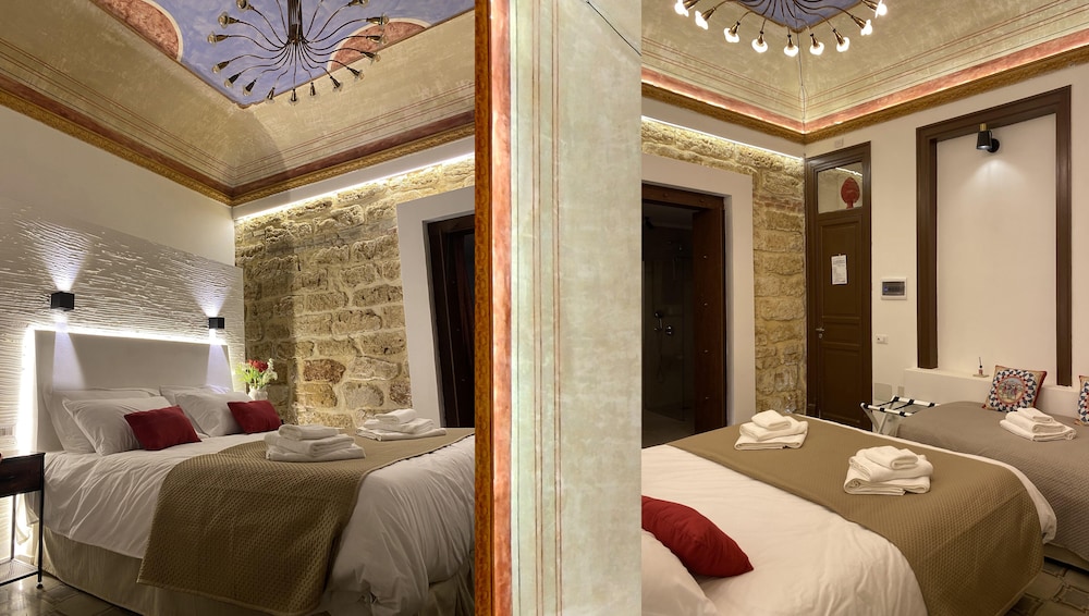 Deluxe Triple Room, Courtyard View
