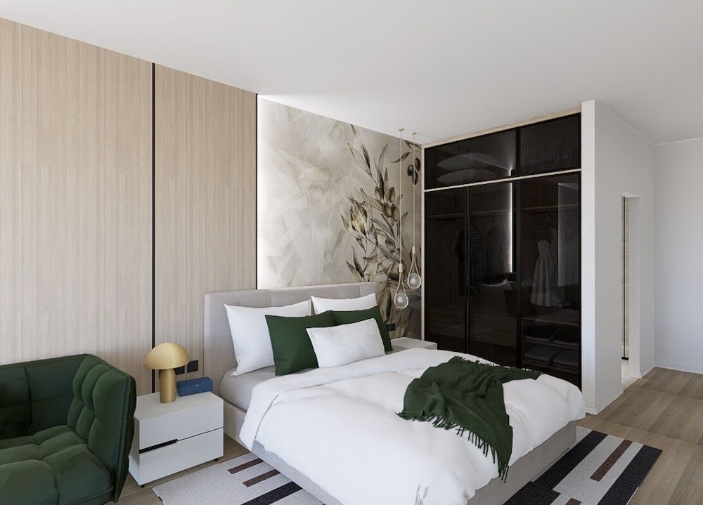 Deluxe Double Room, Partial Sea View