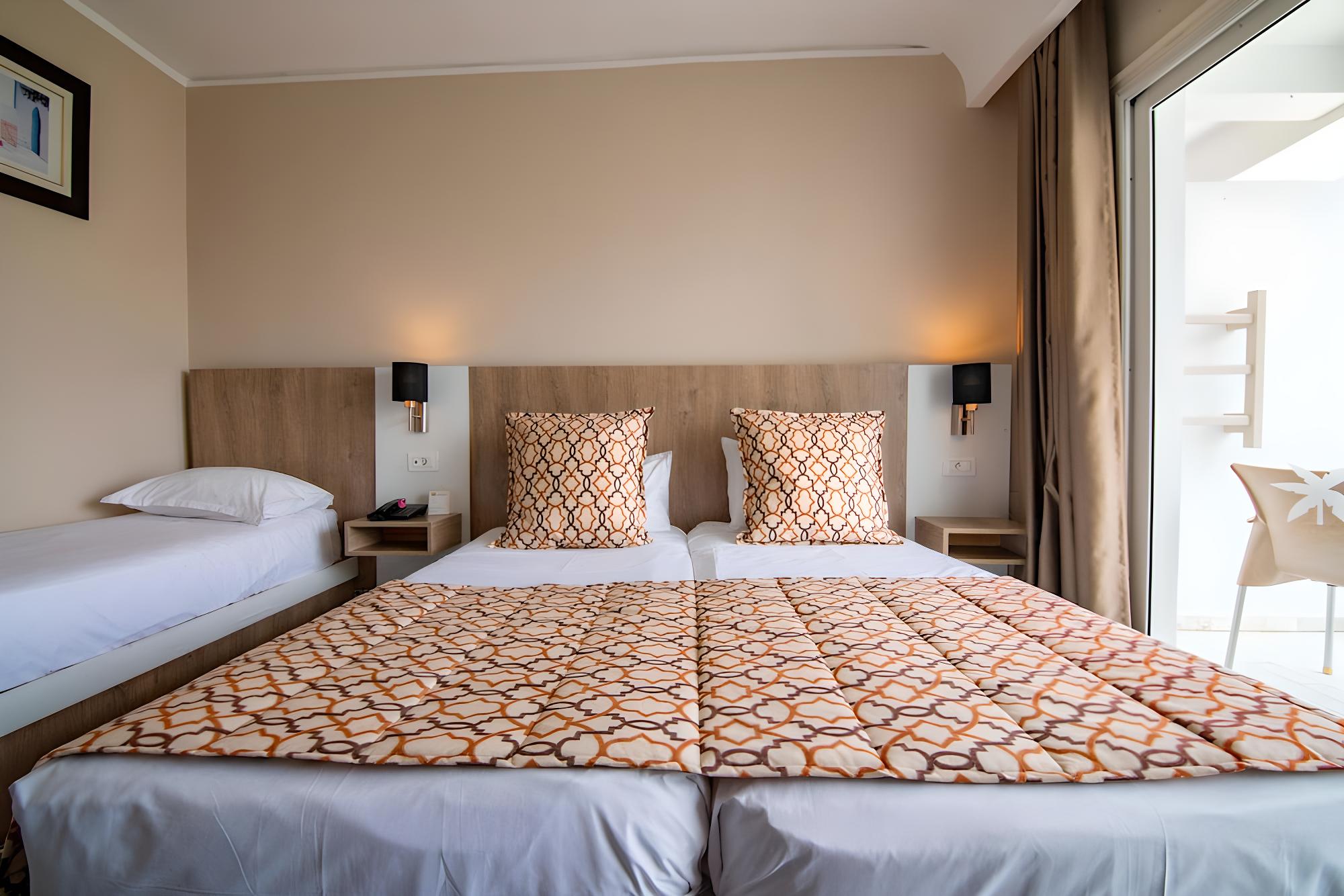 Experience comfort in our stylish hotel room!