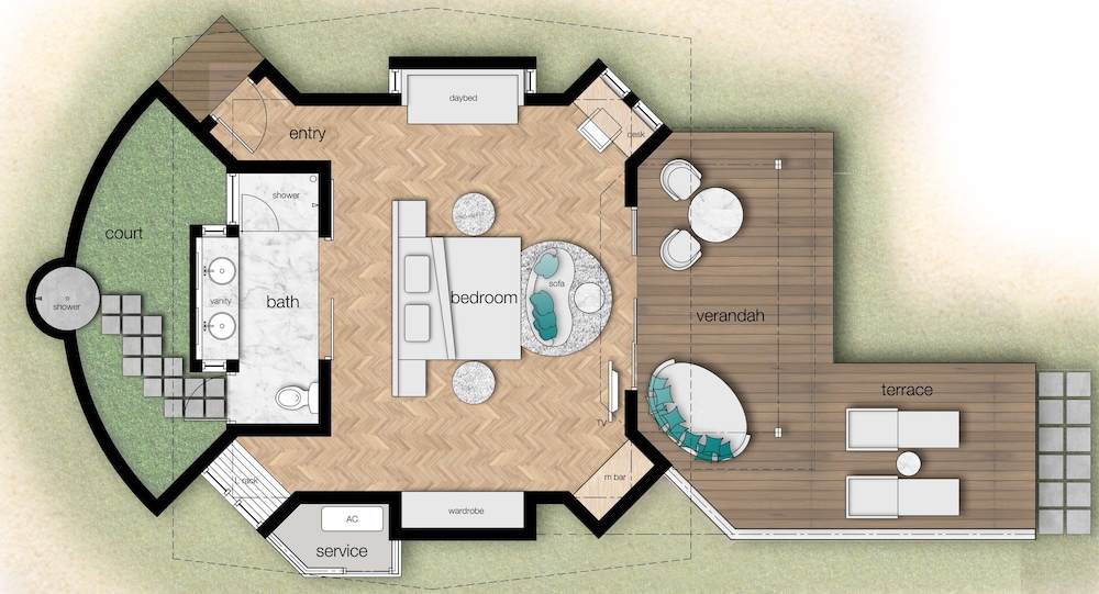 Villa, 2 Bedrooms, Private Pool (Beach) - Photo 17