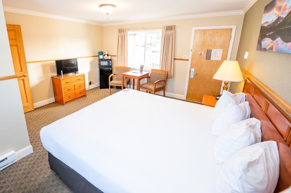 Room, 1 King Bed, Refrigerator & Microwave photo 1