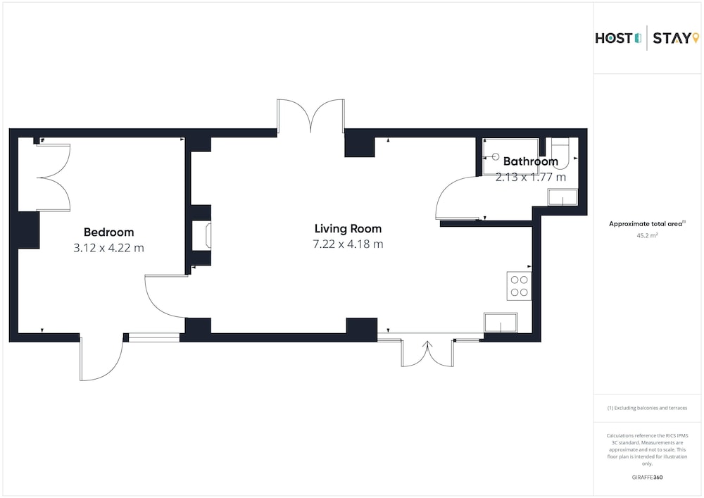 Host Stay Kestrel Cottage, Billede 6
