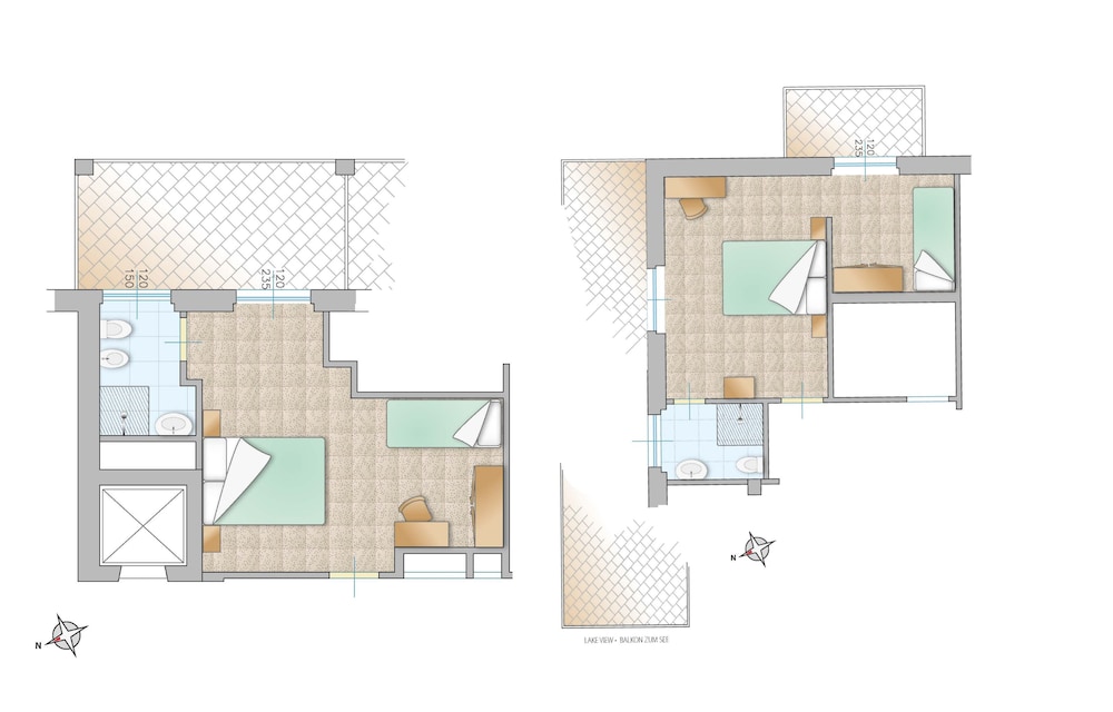 Economy Triple Room, 1 Bedroom, Balcony (Lake View or Mountain Side)