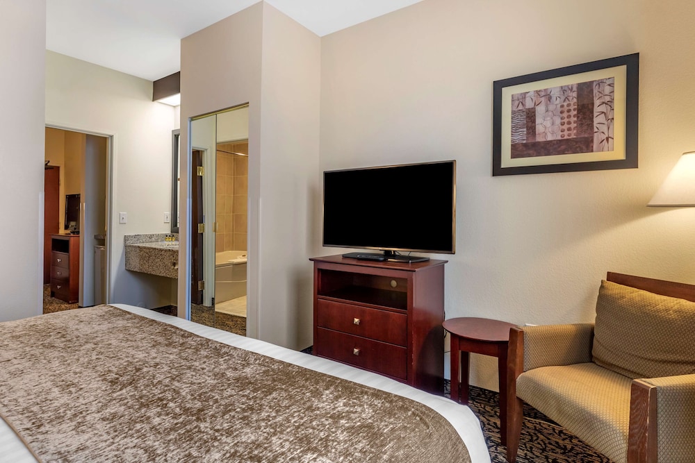 Suite, 1 King Bed, Non Smoking, Refrigerator & Microwave - Photo 4