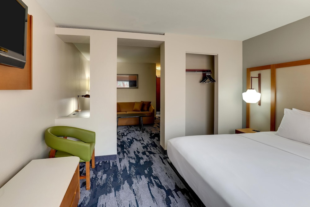 Suite, 1 King Bed, Non Smoking, Refrigerator & Microwave (Larger Room;with Sofabed) - Photo 2