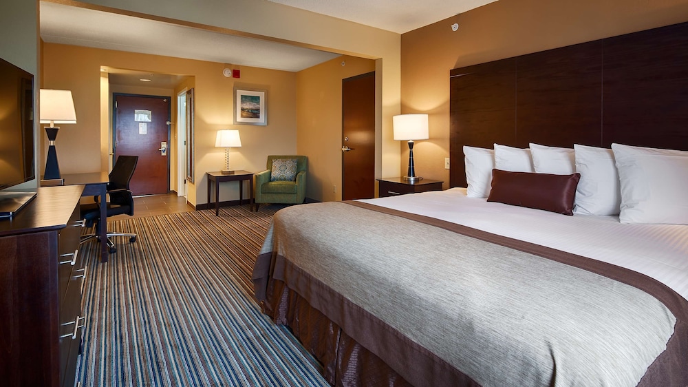 Standard Room, 1 King Bed, Non Smoking, Refrigerator & Microwave