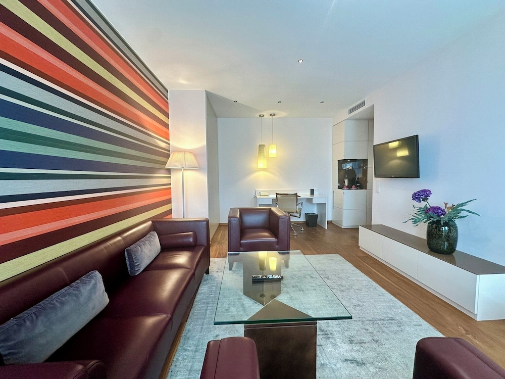 Penthouse Suite mit Gartenblick