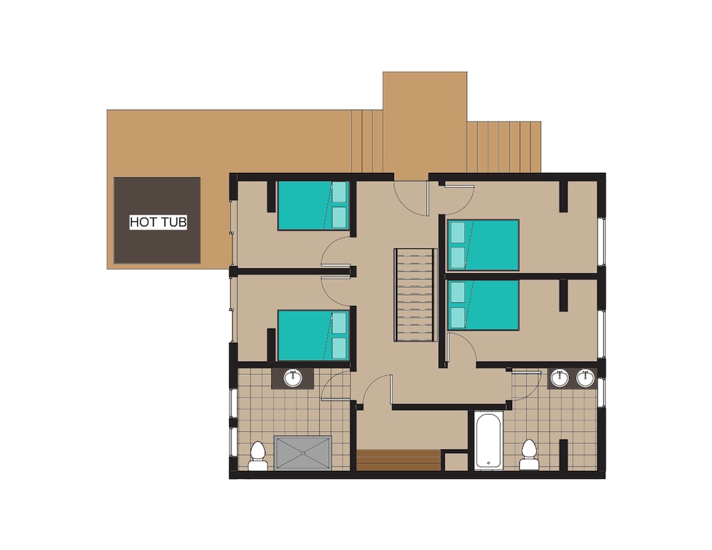 House, Hot Tub (Linen & Towels Not Included) photo 3