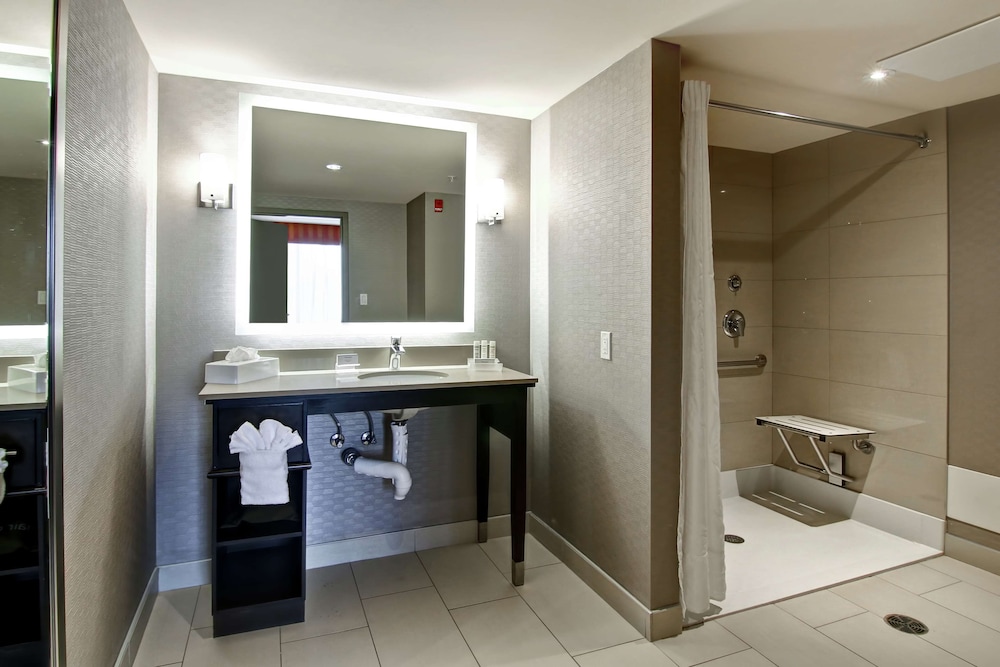 Suite, 1 King Bed, Accessible (Mobility & Hearing, Roll-in Shower) thumbnail 6
