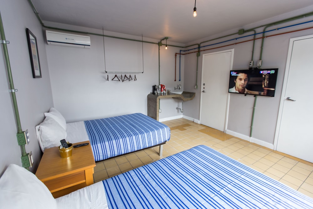 Double Room, 2 Double Beds, Non Smoking