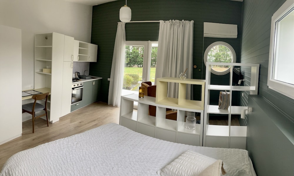 Deluxe Double Room, Kitchen, Garden View photo 3