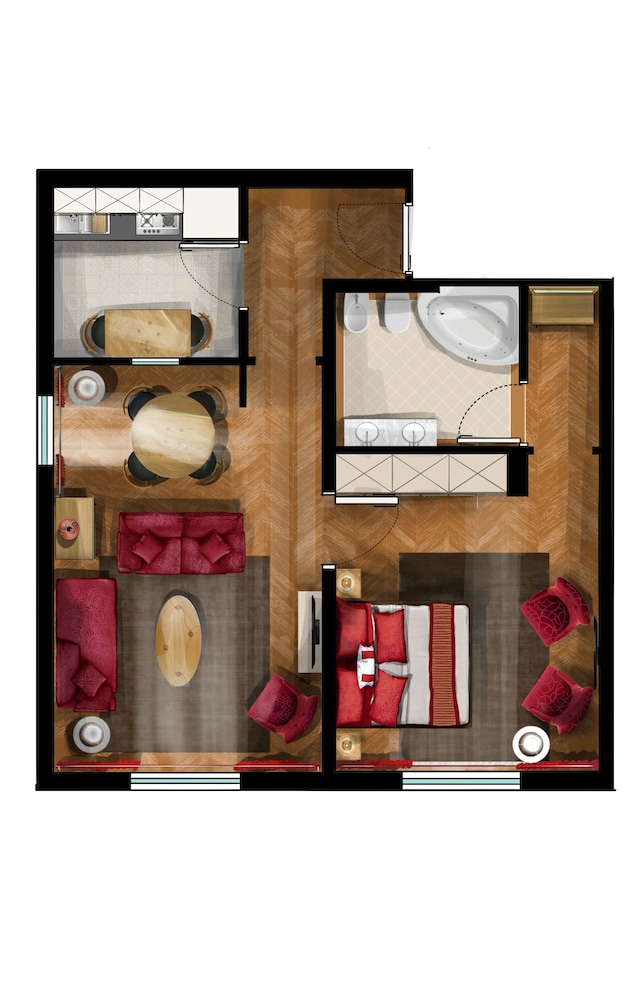 Deluxe Suite, Balcony, Mountain View photo 2