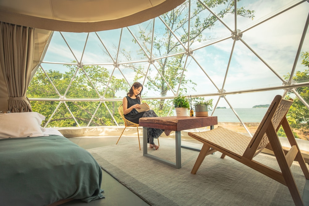 Glamp Ocean Iseshima Bay Terrace Private type Domes, Shared Bathroom photo 3